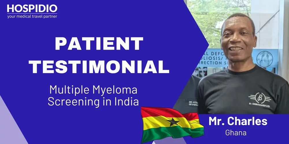 From Ghana to Gurugram: Charles's Journey for Answers on Multiple Myeloma