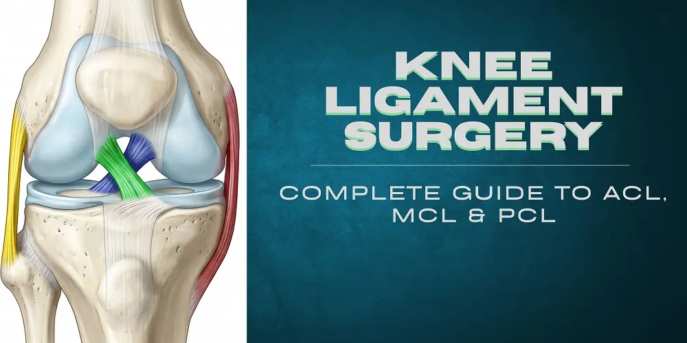 Knee Ligament Surgery: Complete Guide to ACL, MCL & PCL Injuries, Recovery & When You Need It