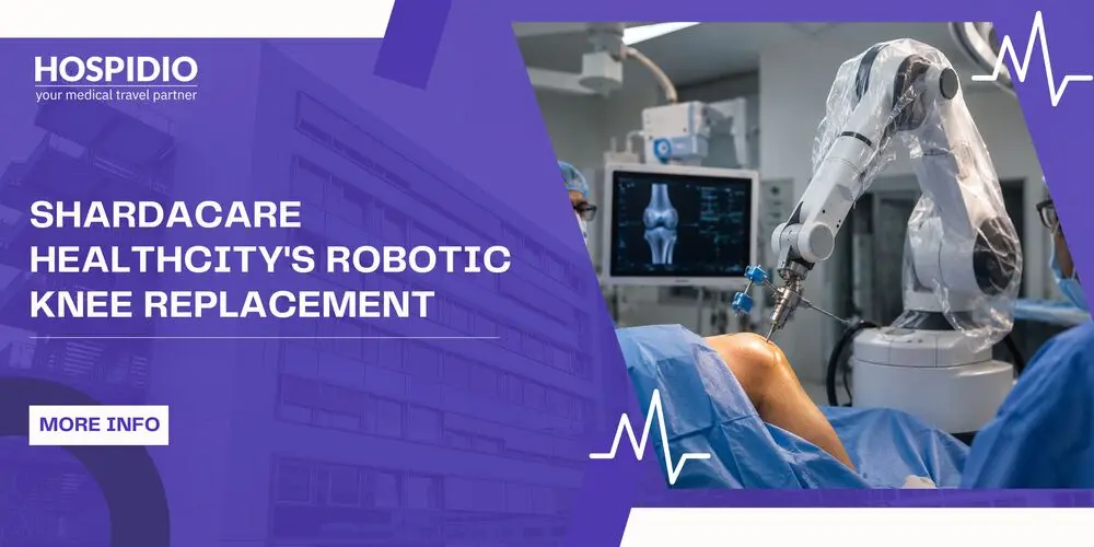 ShardaCare Healthcity's Robotic Knee Replacement