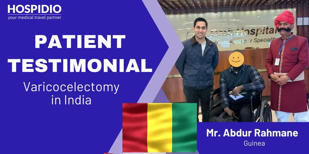 In and Out in Five Days: Abdur's Varicocelectomy Journey from Guinea to India