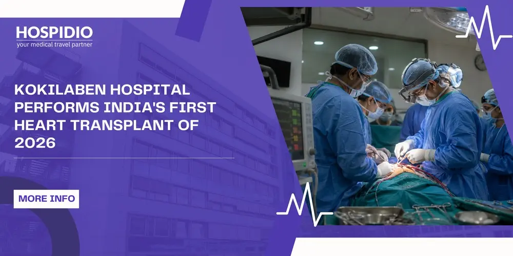 Kokilaben Hospital Performs India's First Heart Transplant of 2026
