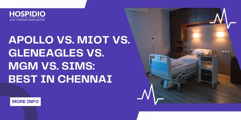 Apollo vs MIOT vs Gleneagles vs MGM vs SIMS: Best Hospital In Chennai (2026)