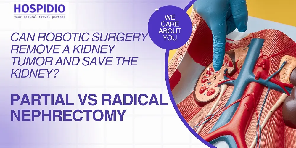 Partial vs Radical Nephrectomy: Can Robotic Surgery Remove a Kidney Tumor and Save the Kidney?